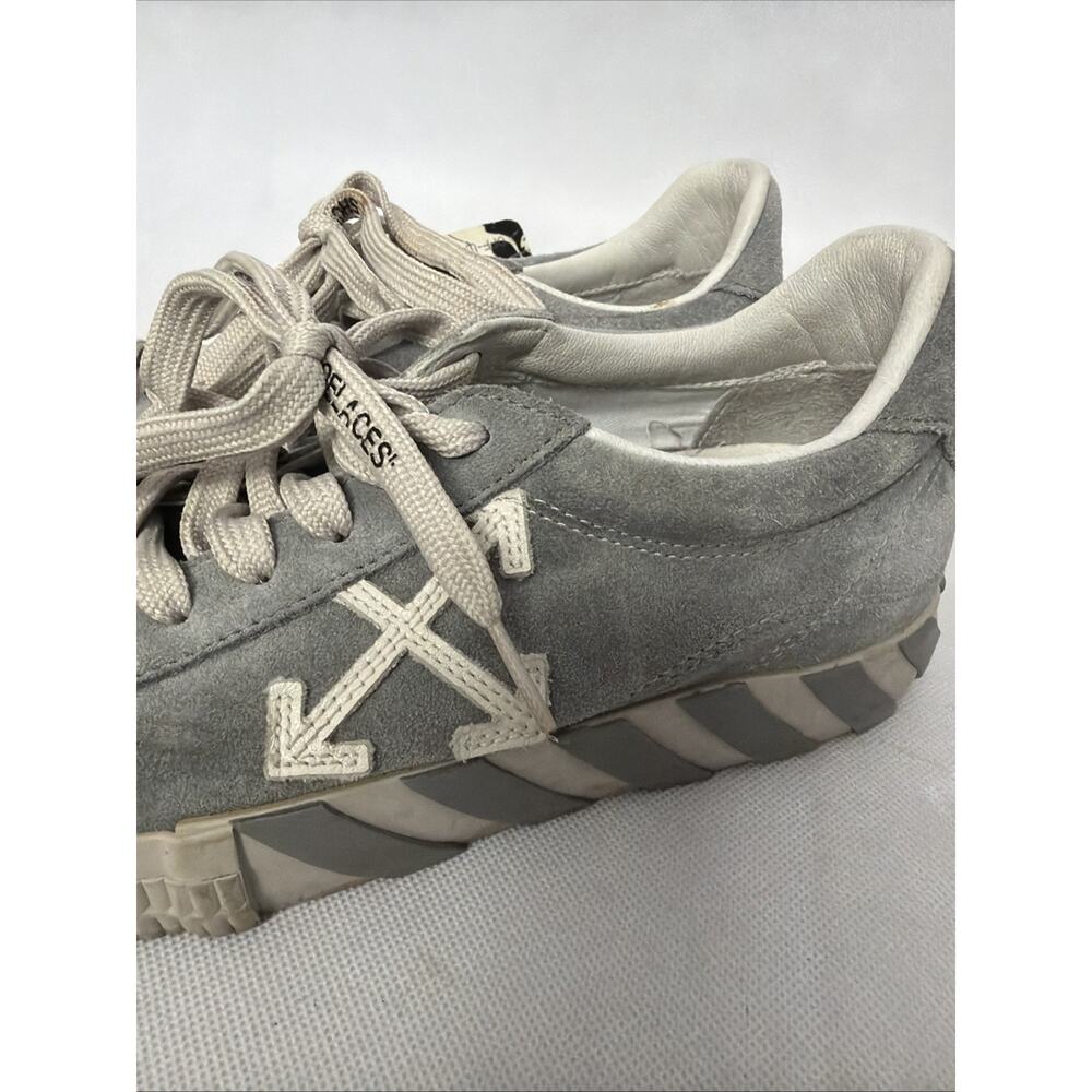 Off white vulcanized sneaker Gray size 42 - Picture 3 of 14
